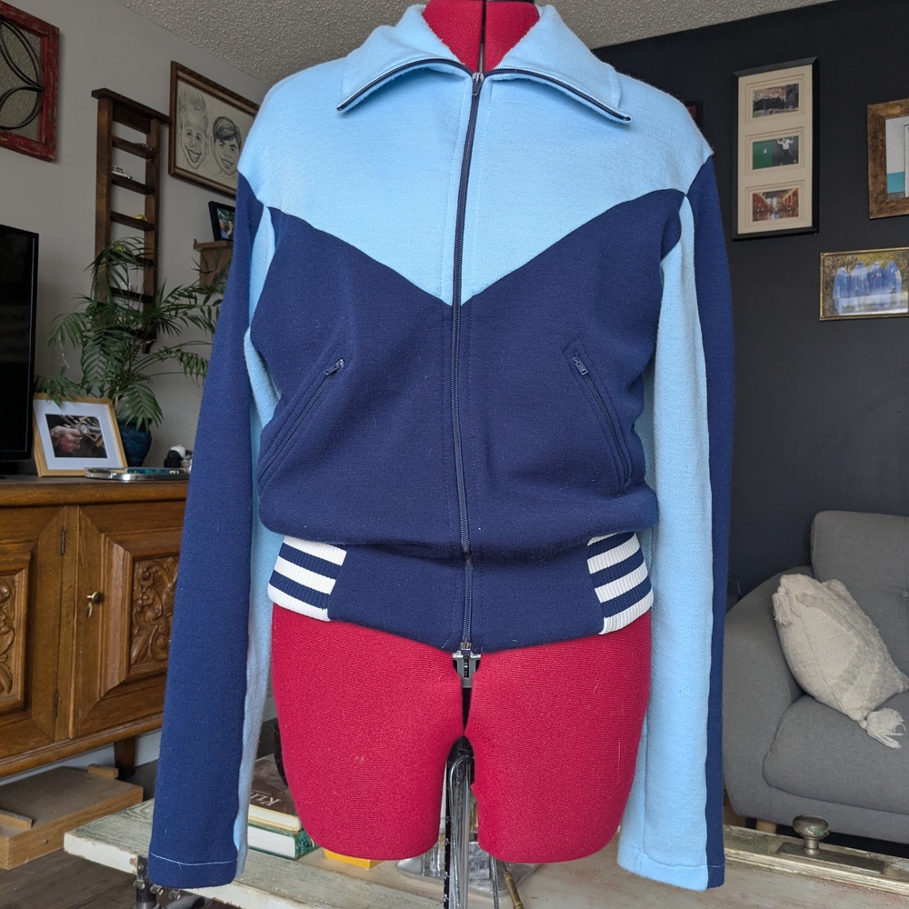 Vintage White Stag Full Zip Jacket